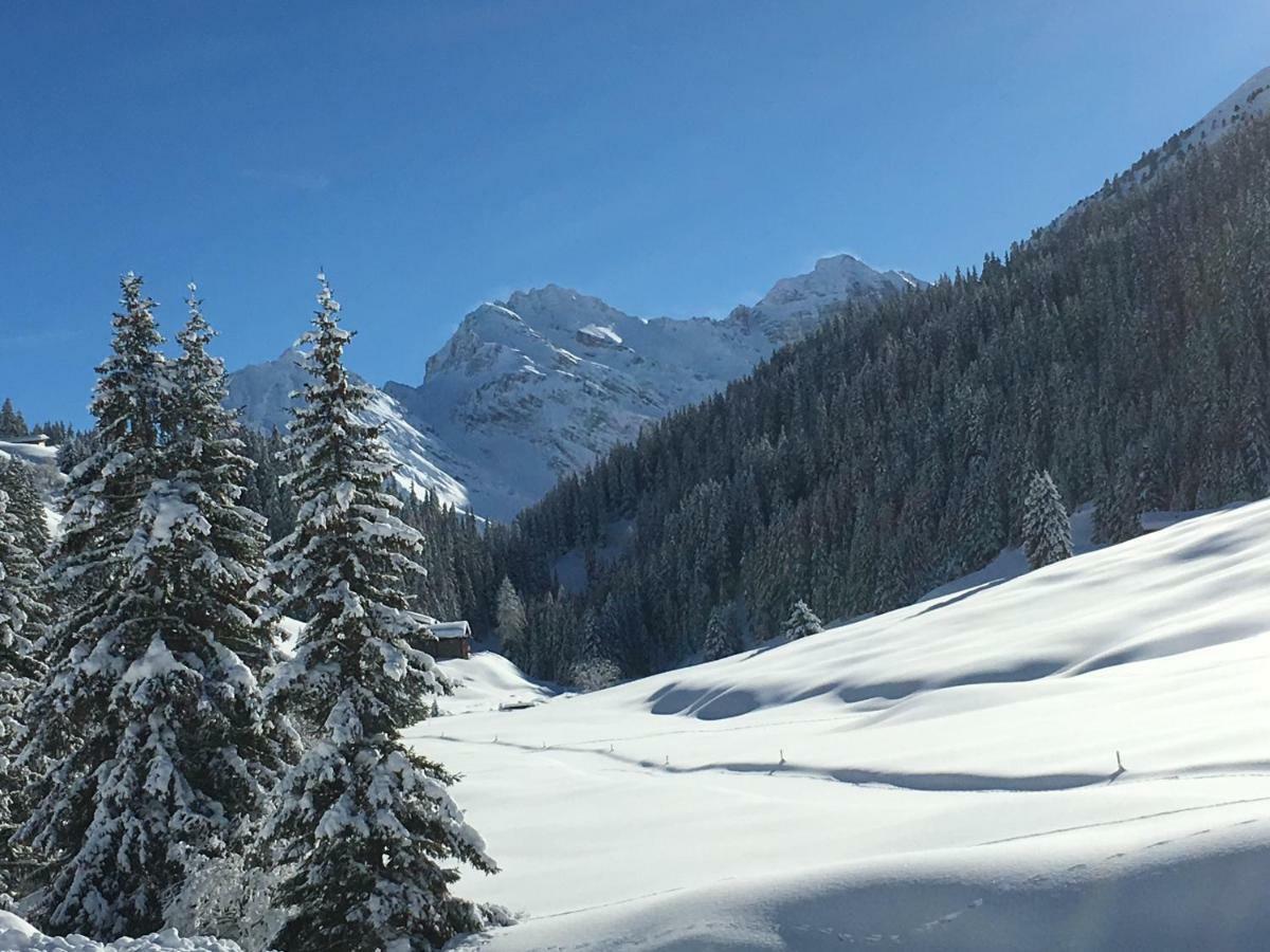 Sertig Ferienwohnung Davos Bagian luar foto