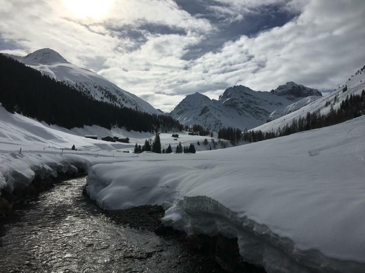 Sertig Ferienwohnung Davos Bagian luar foto